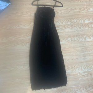 Black Velvet Dress